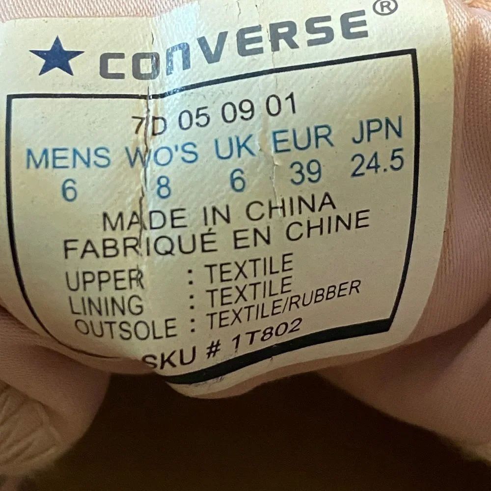 Converse All StarâVelvet with Deep Brown Sole Unisex Menâs 6 Womenâs 8 Size - Picture 12 of 12